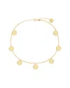 Gabi Rielle 18k Over Silver Shimmering Stars Anklet