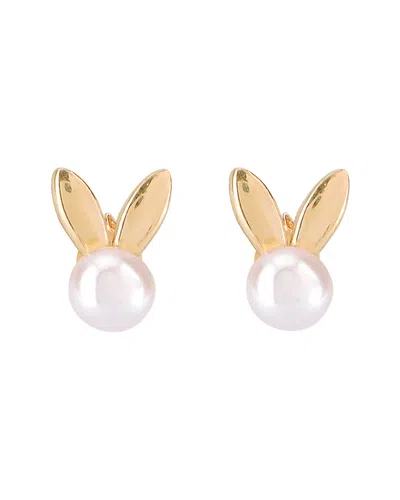 Gabi Rielle 22k Over Silver Mother-of-pearl Earrings