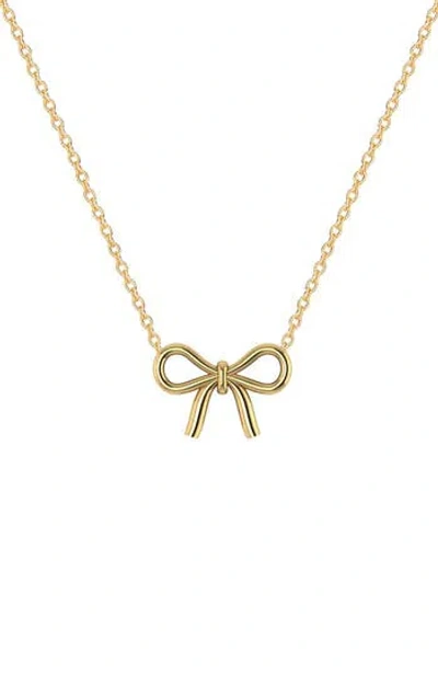 Gabi Rielle Bow Pendant Necklace