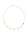 Gabi Rielle Candy Crush 14k Over Silver Butterfly Necklace