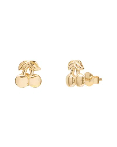 Gabi Rielle Femme Felling 14k Over Silver Post Earrings In Gold