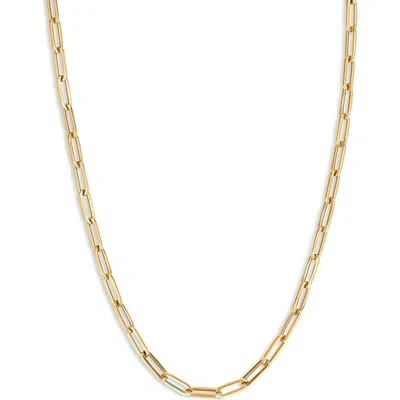 Gabi Rielle Mini Link Paper Clip Chain Necklace