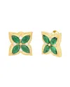 Gabi Rielle Mossy Clover Stud Earrigns