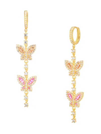 Gabi Rielle 14k Over Silver Earrings