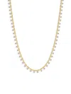 Gabi Rielle Women's Timeless Treasures 14k Gold Vermeil & Crystal Ball Chain Necklace In Gold