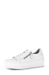 Gabor 43.200 Platform Sneaker In White