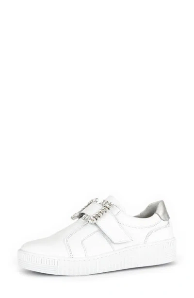 Gabor 43.338 Platform Sneaker In White