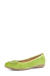Gabor 44.163 Ballet Flat In Green