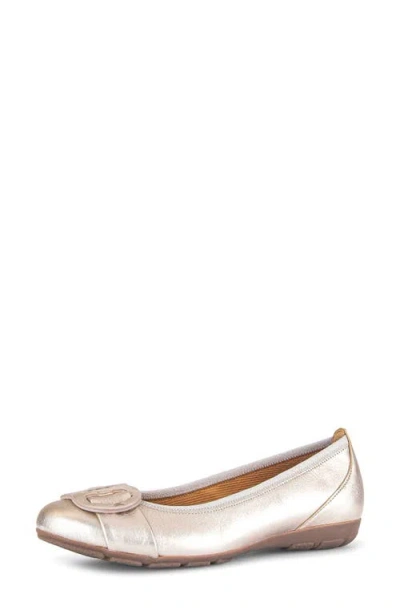 Gabor 44.163 Ballet Flat In Puder