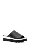 Gabor 44.613 Platform Slide Sandal In Black