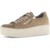 Gabor 53.200 Platform Sneaker In Nude