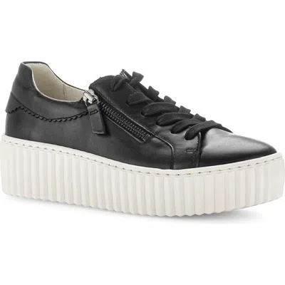 Gabor 53.200 Platform Sneaker In Black