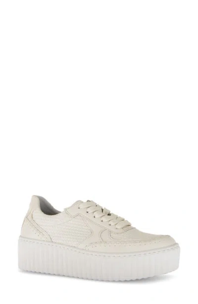 Gabor 63.204 Platform Sneaker In Panna