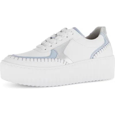 Gabor 63.204 Platform Sneaker In White