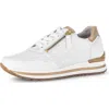 Gabor 66.528 Zip Sneaker In White