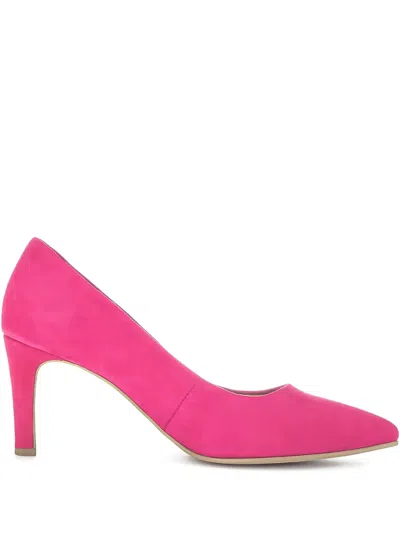 Gabor 70mm Suede Pointed-toe Pumps In Multi