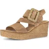 Gabor 84.771 Platform Wedge Sandal In Multi