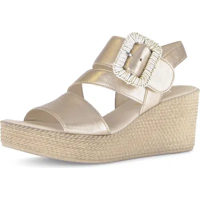 Gabor 84.771 Platform Wedge Sandal In Multi