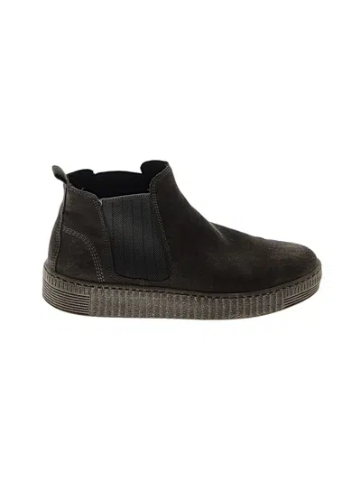 Pre-owned Gabor Ankle Boots In Black