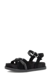 Gabor Ankle Strap Sandal In Black