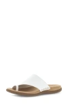 Gabor Asymmetric Flip Flop In White