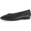 Gabor Square Toe Ballet In Black