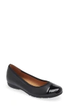 Gabor Ballet Flat In Black