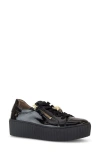 Gabor Bee Platform Sneaker In Black