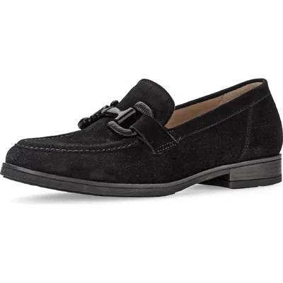 Gabor Bit Loafer In Black