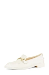 Gabor Bit Loafer In White