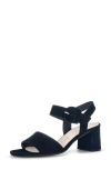 Gabor Block Heel Sandal In Black