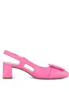 Gabor Block-heel Slingback Pumps