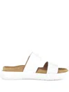 Gabor Double-strap Sandals In White