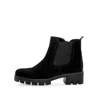 Gabor Dreamvelour Ankle Boot In Black In Black