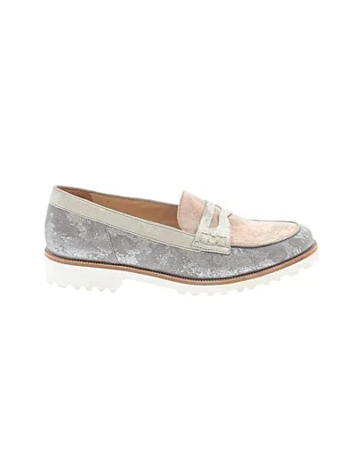 Pre-owned Gabor Flats In Pink