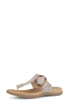 Gabor Flip Flop In Brown