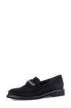 Gabor Gem Bit Loafer In Black