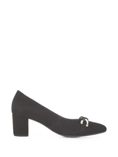 Gabor Knot-detail Block-heel Pumps In Multi
