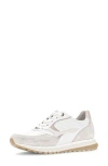 Gabor Lace-up Sneaker In White