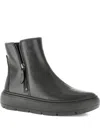 Gabor Leather Ankle Boots In Black