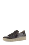 Gabor Low Top Sneaker In Brown