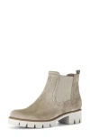 Gabor Lug Sole Boot In Gray