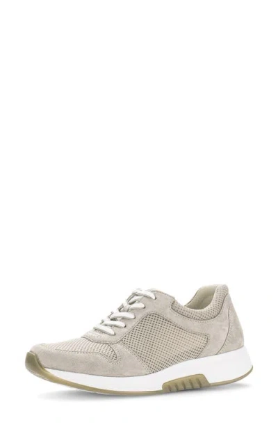 Gabor Mesh Sneaker In Gray
