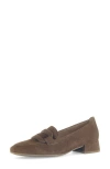Gabor Penny Loafer In Brown