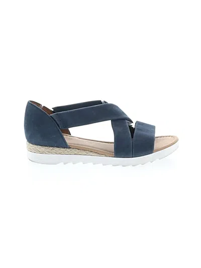 Pre-owned Gabor Sandals In Blue
