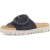 Gabor Slide Sandal In Black