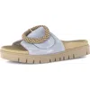Gabor Slide Sandal In Blue