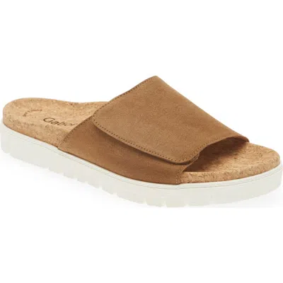 Gabor Slide Slide Sandal In Brown