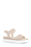 Gabor Strappy Wedge Sandal In Desert