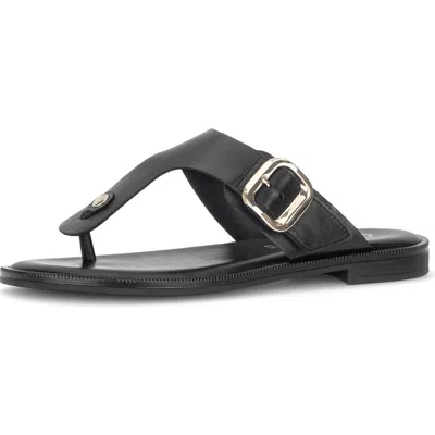 Gabor Studded Flip Flop In Black
